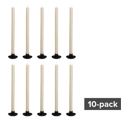 form_factory_victorialjus_Ø22x300mm_elfenben_10-pack