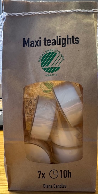 Värmeljus av sojavax 7-pack (större strl)